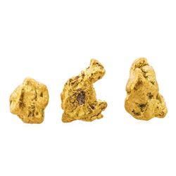 Lot of Gold Nuggets 3.97 Grams Gold Weight