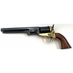 A.S.M. Italian made reproduction of a Confederate Navy style percussion revolver, .36 caliber, Ser