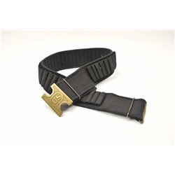 .45-70 caliber blue Mills belt accompanied by a Pattern 1887 U.S. belt plate, circa 1890’s in exce