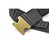 Image 4 : .45-70 caliber blue Mills belt accompanied by  a Pattern 1887 U.S. belt plate, circa 1890’s  in exce