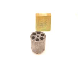 Remington New Model Navy revolving percussion rifle cylinder in .36 caliber in the factory cardboa
