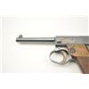 Image 4 : Japanese Nambu Model Type 14 semi-automatic  pistol, 8mm, Serial #327.  The pistol is in  nearly fin