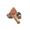 Image 1 : “Heiser Denver” marked 6” flap holster for  medium frame double action revolver, #1435.  Along with 