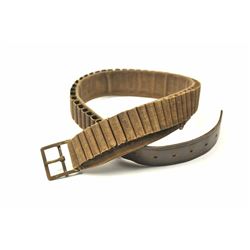 Pattern 1876 Type 4 Prairie belt for 45-70 cartridges, manufactured circa 1878. In very good plus