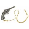 Image 1 : Webley Mark IV Double Action Revolver in  .38-200, S/N 137360. 95%-98% war finish  remains with mino
