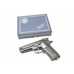 Smith & Wesson Model DA Model 59  semi-automatic pistol, 9mm caliber, Serial  #A363557.  The pistol 