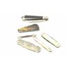 Image 1 : Good lot of collector’s folding pocket knives  including: 1.  Mann with bridge marking, two blades w