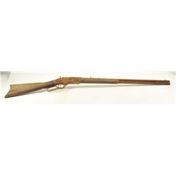 Early Winchester Model 1873 lever action rifle, .44 WCF caliber, Serial #13965. The rifle is wate
