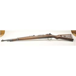German Mauser K98 bolt action rifle, 8mm caliber, Serial #8977K. The rifle is in very good overal