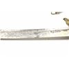 Image 15 : U.S. Eagle head officer’s sabre with scabbard  circa 1820-1840’s. Fluted bone grip. The  scabbard is