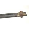 Image 4 : U.S. Eagle head officer’s sabre with scabbard  circa 1820-1840’s. Fluted bone grip. The  scabbard is