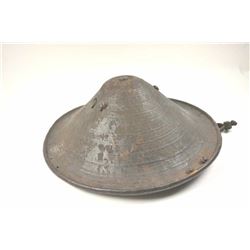 A 19th century North African rhinoceros hide shield measuring 20” in diameter. Not to be confused