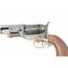 Image 4 : Uberti 1851 Navy black powder pistol, #7376,  .36 cal., blue and color case hardened with  brass tri