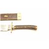 Image 2 : Clipped point Bowie knife marked, “James  Westa, Lord St. Sheffield” with an “OK”  trademark on the 