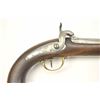 Image 14 : French percussion naval pistol dated 1839  with Tulle Arsenal marked lock with attached  ramrod, bra