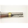Image 3 : French percussion naval pistol dated 1839  with Tulle Arsenal marked lock with attached  ramrod, bra