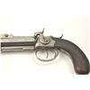 Image 13 : Cogswell double barrel percussion with a  top-mounted spring bayonet marked, “COGSWELL  224 STRAND, 