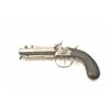 Image 1 : Cogswell double barrel percussion with a  top-mounted spring bayonet marked, “COGSWELL  224 STRAND, 