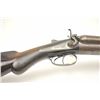 Image 11 : W.W. Greener SxS hammer shotgun, 12 gauge,  Serial #1436.  The shotgun is in fair to  nearly good ov