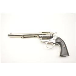 Colt Bisley Model SAA revolver, .32 WCF caliber, Serial #314682. The pistol is in fine overall co