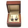 Image 1 : One pair of very fine Tahitian 12.5mm black  pearl drop earrings, beautifully designed in  14k yello