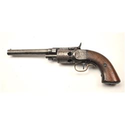 Wesson and Levitts percussion revolver by Mass. Arms Co., .31 caliber, 6 shot, self-revolving pist