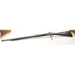 Enfield Pattern 1853 percussion musket with a stud for a saber bayonet. The .58 caliber rifled mu