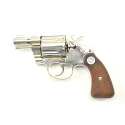 Colt Detective Special DA revolver, .38 Special caliber, Serial #787578. The pistol is in nearly