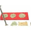 Image 15 : Lot of authentic ancient Bronze Age  artifacts, dagger, decorations, jewelry and  other items.  The 