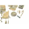 Image 9 : Lot of authentic ancient Bronze Age  artifacts, dagger, decorations, jewelry and  other items.  The 