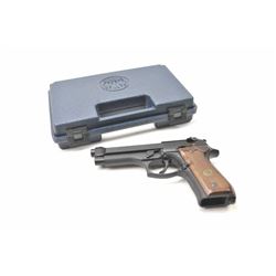 Beretta 92FS DA semi-automatic pistol, 9mm caliber, Serial #BER214002Z. The pistol is as new in t