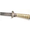 Image 3 : 18th century silver mounted with carved pearl  grip hunting sword, probably French with an  engraved