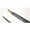 Image 8 : 18th century silver mounted with carved pearl  grip hunting sword, probably French with an  engraved