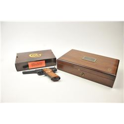 Colt Model S Master’s Edition Colt .22 caliber Woodsman series, Serial #317486S (Huntsman) semi-au