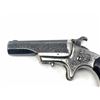 Image 4 : A Scarce Engraved Marlin .41 Caliber  Derringer with Rosewood Grips. Serial Number  1588. 41 rimfire