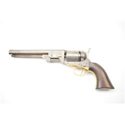 Colt 1851 Navy percussion revolver, .36 caliber, Serial #127927. The pistol is in good to very go