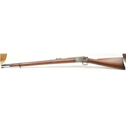 Winchester-Hotchkiss Model 1883 bolt action military musket, .45-70 caliber, Serial #82050. The g