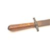 Image 2 : Rare and original confederate ‘Arkansas  toothpick” type bowie knife measuring 15 ½”  inches overall