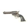 Image 1 : Colt SAA Revolver in .45 L.C. caliber with a  4 ¾” barrel, patina finish, and hard rubber  grips, S/