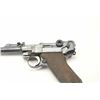 Image 12 : 1916 dated DWM Artillery Lugar semi-automatic  pistol, 9mm caliber, Serial #7245.  The  pistol is in