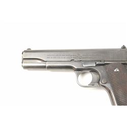 Colt Model 1911 U.S. Army Semi-Auto pistol in .45 ACP with United States property marked above ser