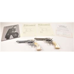 PAIR OF COLT REVOLVERS
