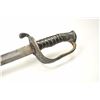 Image 3 : Confederate foot Officer's sword with C.S. in  guard. 36" overall. 30" blade showing  pitting, erosi
