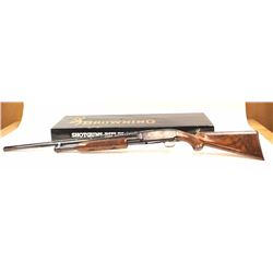 Browning Grade-5 Model 12 pump shotgun, 28 gauge, Serial #07574NM972. The shotgun is as new in th