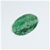 Image 2 : Wonderful Rare Carved Apple Green and White  Jade Piece with G.I.A. Certified Vintage  Natural Jade 