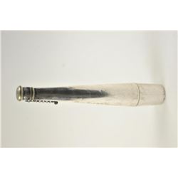 Silver plated and hall marked drinking flask script inscribed Major Gen. G.H. Thomas. General Geo