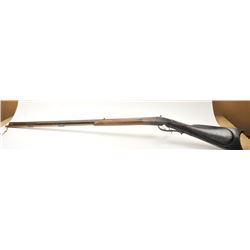 Southern full stocked percussion rifle circa 1850-1860’s stamped, “J.S.” in large letters on the b