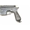 Image 5 : Mauser model 1896 Semi-Auto pistol in .30  caliber showing old re-blued finish, S/N  170131. No impo