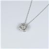 Image 3 : Dazzling NEW Diamond Pendant featuring a 0.60  carat ‘IDEAL’ cut Diamond surrounded by 18  round cut