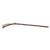 Image 1 : Full Stock Kentucky Rifle in percussion with  barrel signed in script “A Daniel” and No. 7  engraved